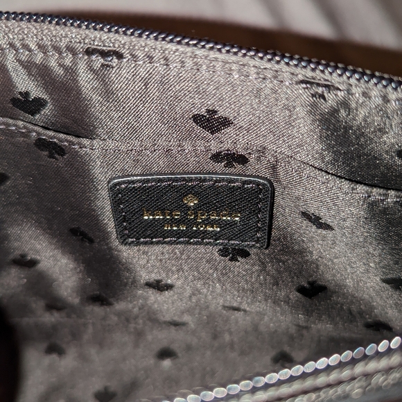 Kate Spade Greta Court Ramey Crossbody - Black Glitter - Picture 3 of 3